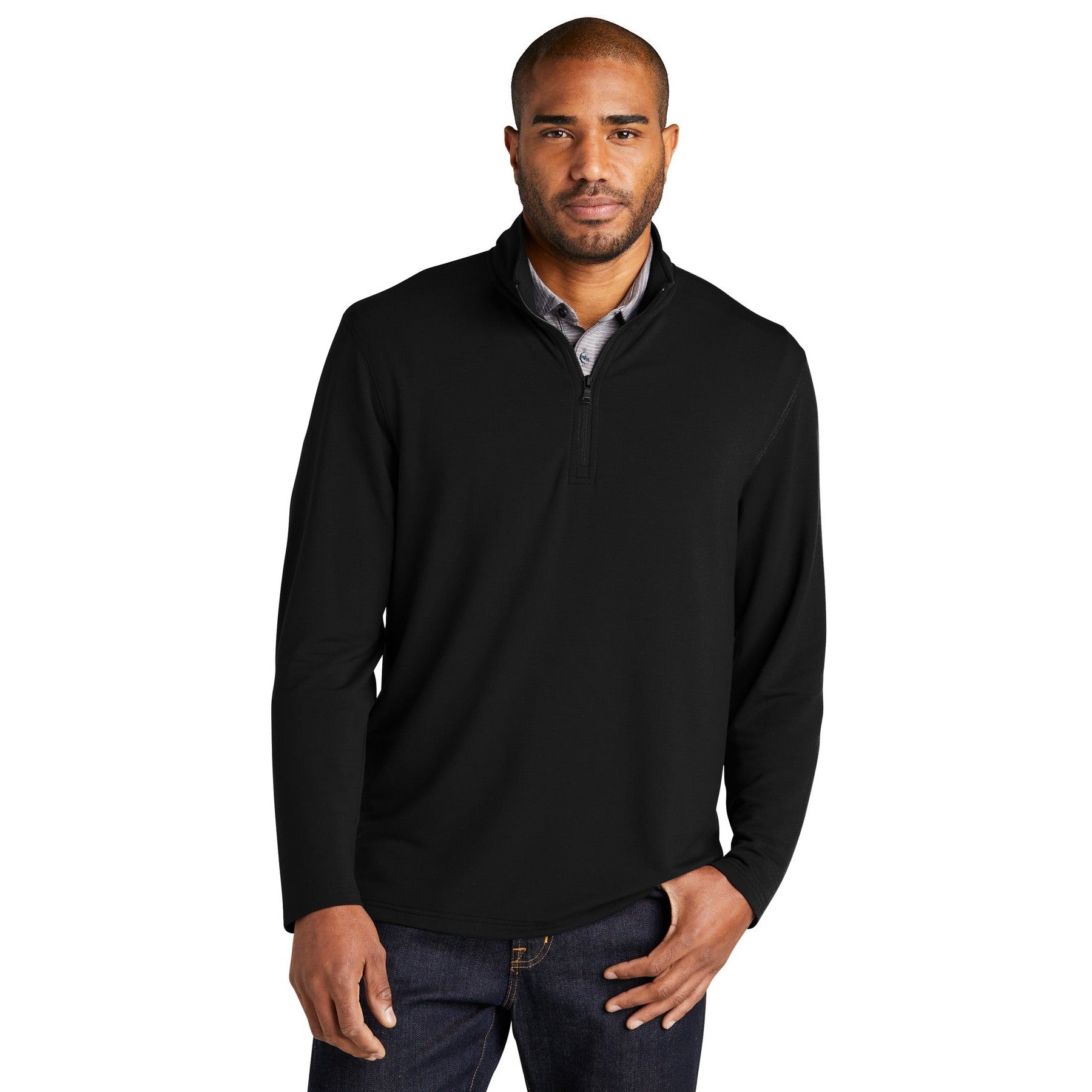 Port Authority-Port Authority® Microterry 1/4-Zip Pullover K825-MedTech-3